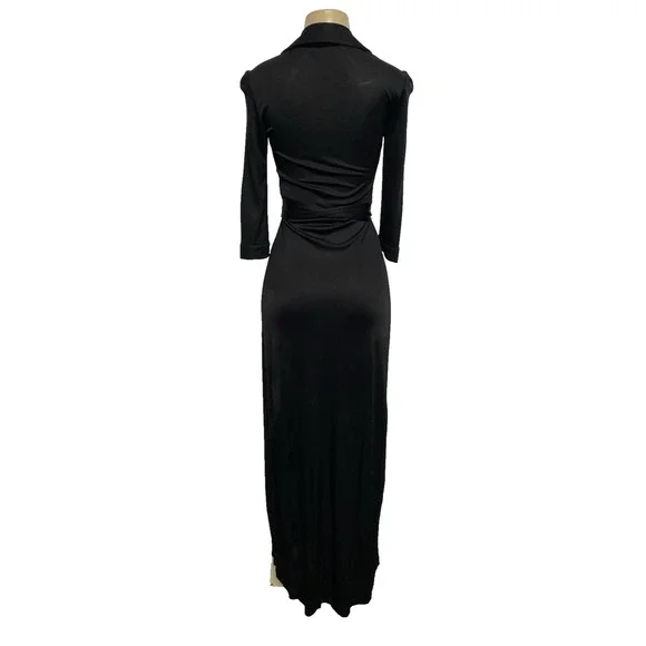 knee length dresses for ladies Abigail Silk Jersey Maxi Wrap Dress  Diane von Furstenberg HongKong